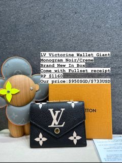 Louis Vuitton Victorine Wallet Monogram Empreinte Marine Rouge in Grained  Leather with Gold-tone - US