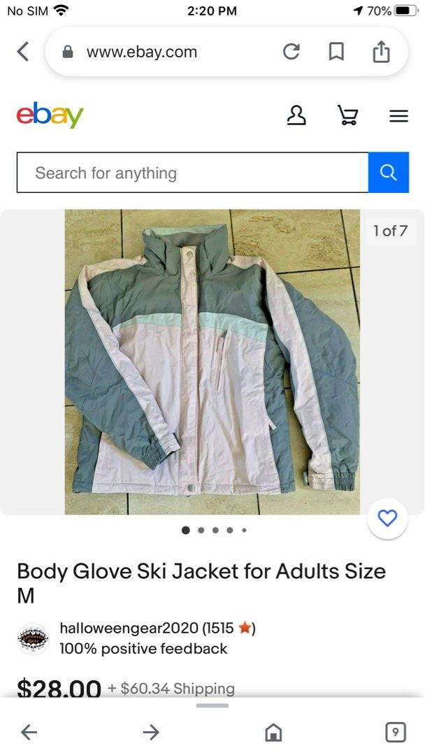 Body Glove Ski Jacket, Women'S Fashion, Coats, Jackets And Outerwear On  Carousell