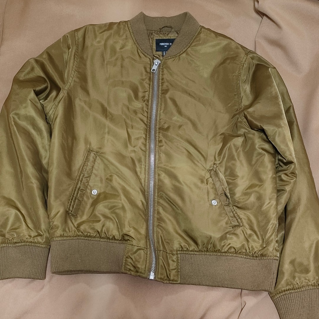 Bomber Jacket Forever 21 Men on Carousell
