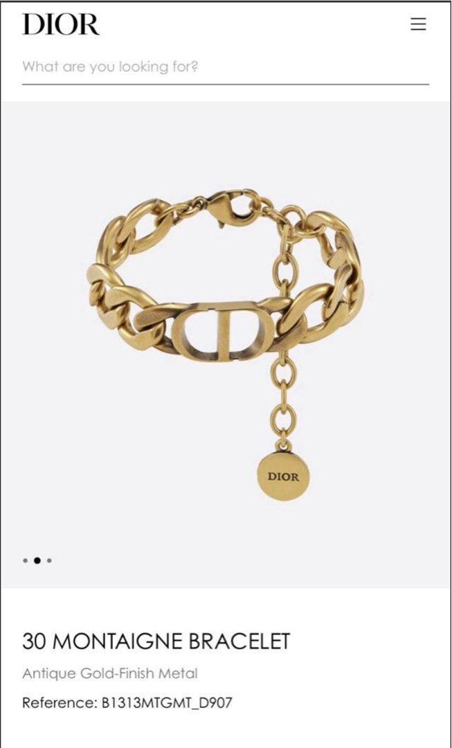 Christian dior new bracelet best sale