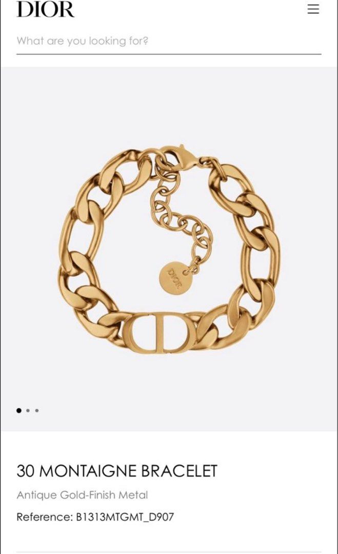 Brand new Christian Dior 30 Montaigne Bracelet Luxury