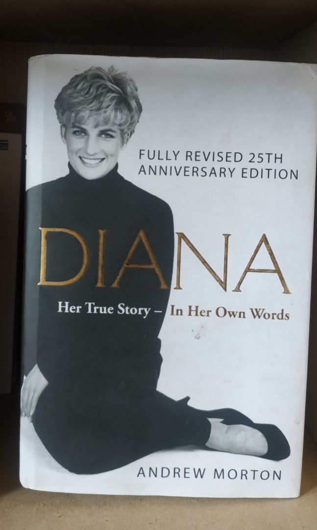 Buku Biografi Lady Diana On Her True Story Hard Cover Original 100 By