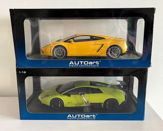 BUNDLE AUTOart Lamborghini Murcielago LP670-4 SV + Lamborghini Gallardo LP560-4