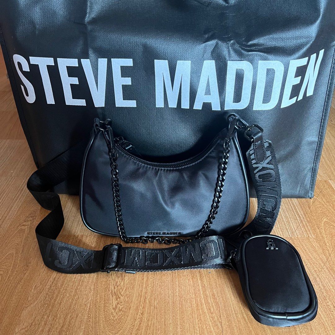 Steve Madden Tas Shoulder Bag Wanita 2 Strap, Fesyen Wanita, Tas & Dompet  di Carousell