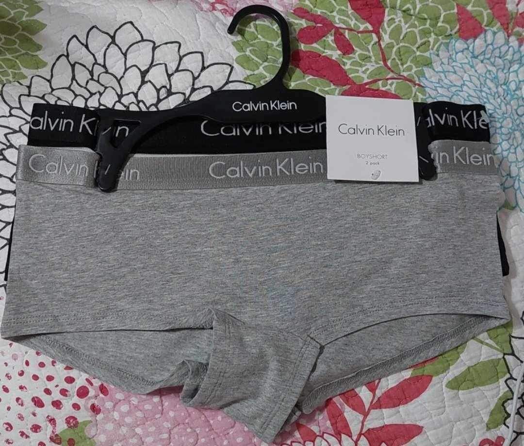 Calvin klein boyleg pack (Category: Undergarments & Loungewear) located in Manila. Submitted by chelseaaudrey (Listing ID 1240659154, Image 1). Description: Authentic Brand new with tags Also avail in medium and XL Arrival july 24.