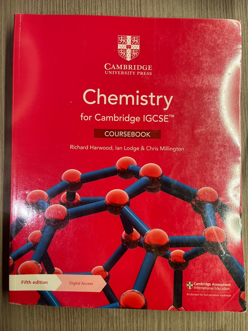 Cambridge igcse chemistry coursebook hobbies toys books magazines