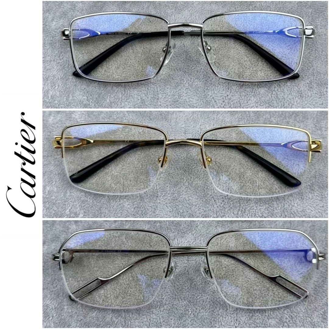 Cartier mens eyeglasses top
