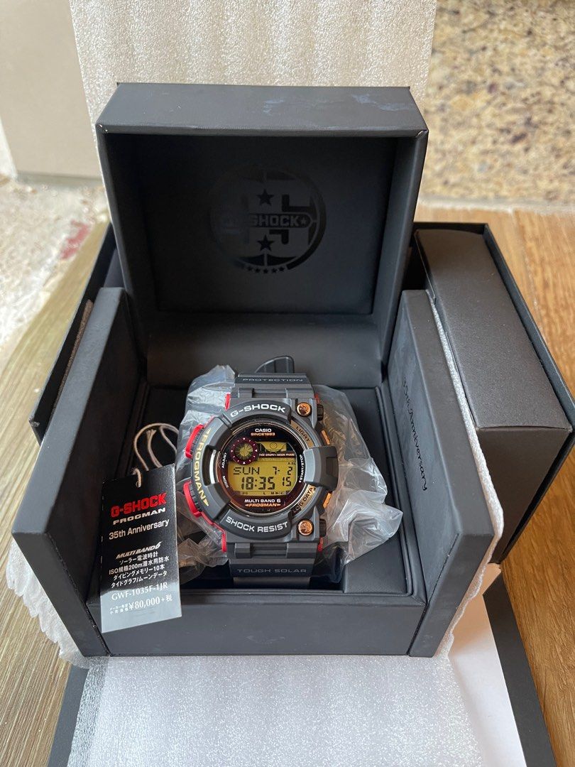 Casio G-Shock Frogman 五代蛙人GWF-1035F-1JR Magma Ocean 35週年x