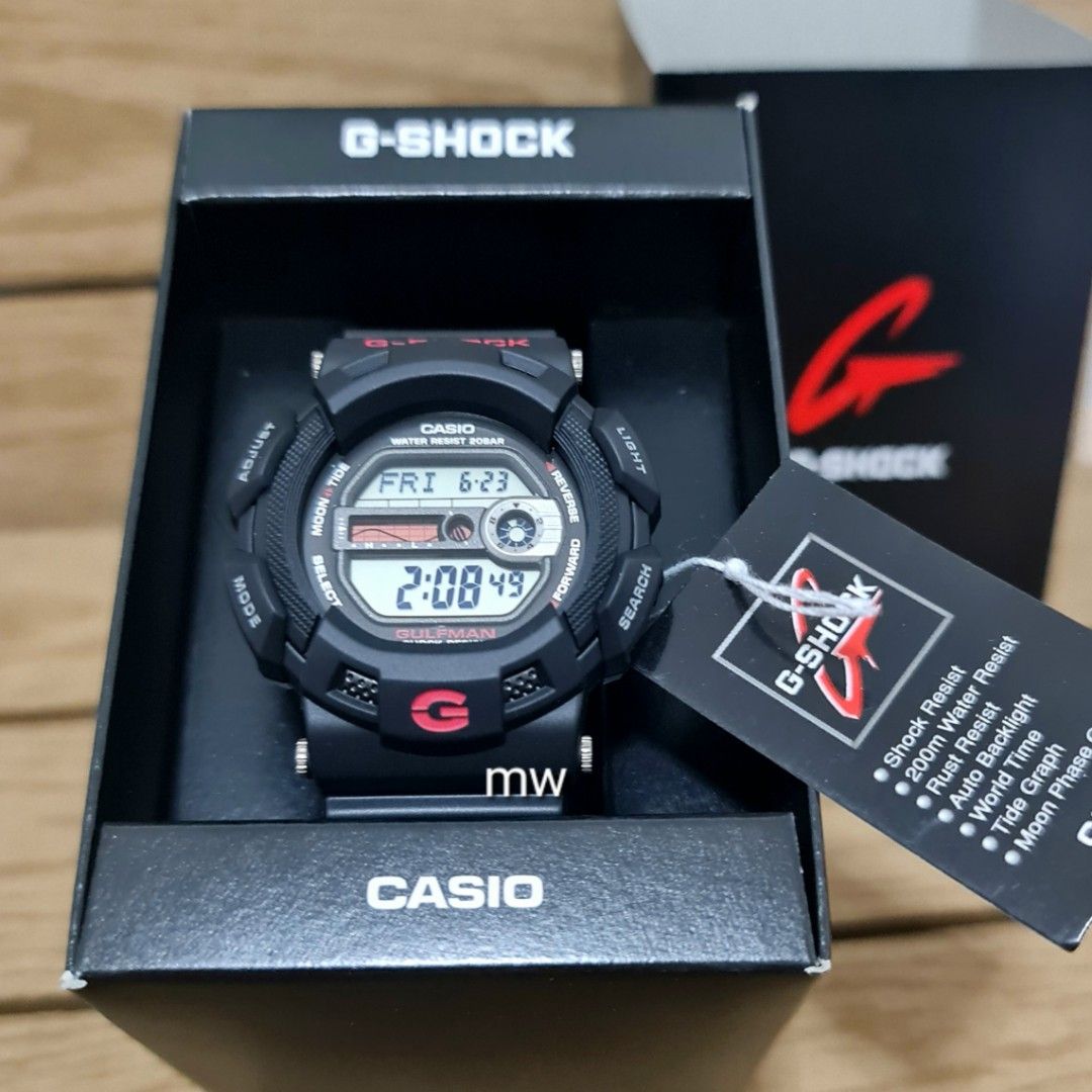 Casio G Shock Gulfman G 9100 1DR G9100 1DR G 9100 G 9100 1 G9100 1 G9100