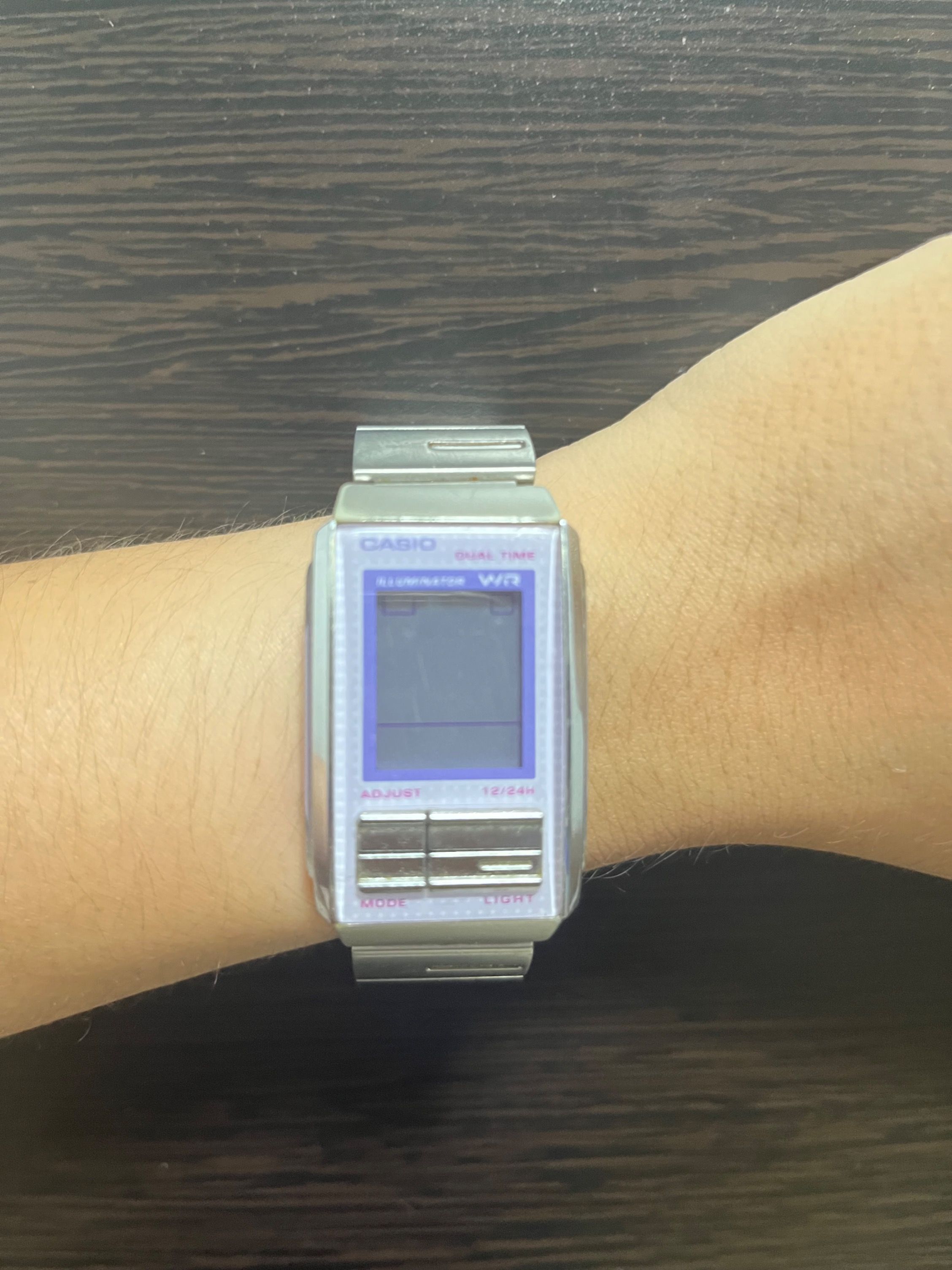 Casio illuminator clearance violet