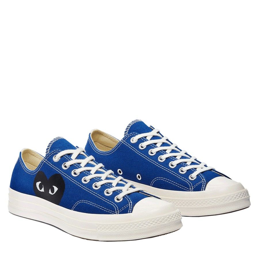 Cdg converse play chuck 70s blue quartz us7 men