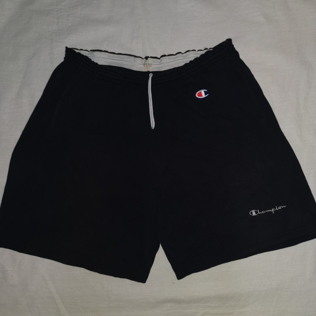Black champion sales sweat shorts