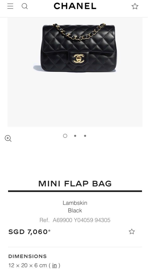 Large classic handbag Grained calfskin  goldtone metal black  Fashion   CHANEL