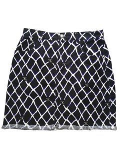Chanel Geometric Mini Skirt