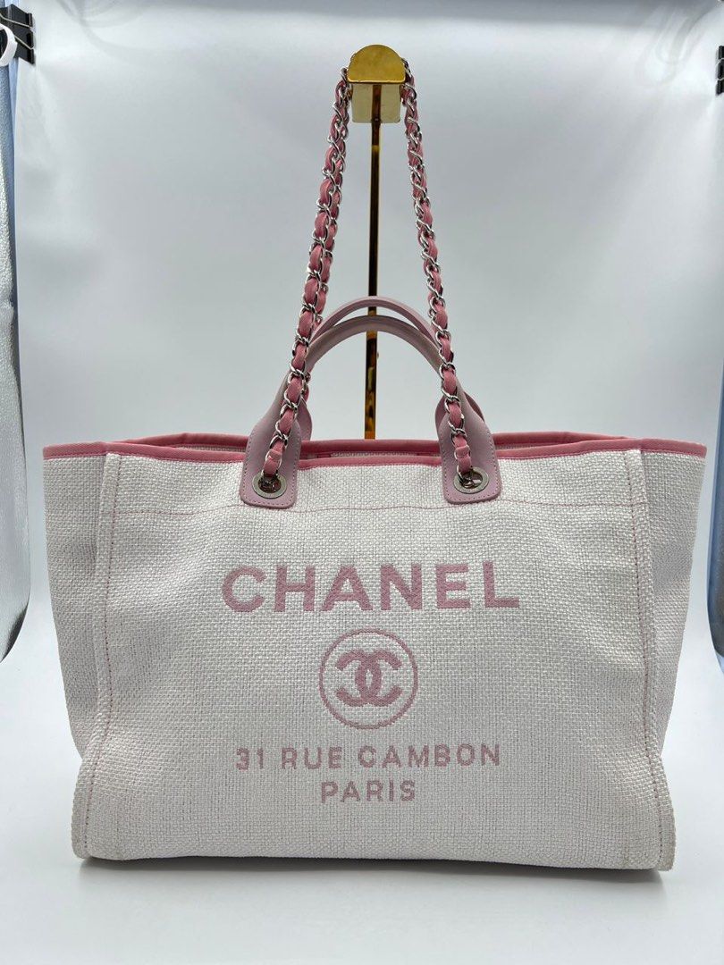 Chanel Biarritz Tote, Women's Fashion, Bags & Wallets, Shoulder Bags on  Carousell