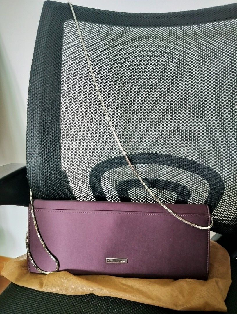 Deep purple clutch 2025 bag