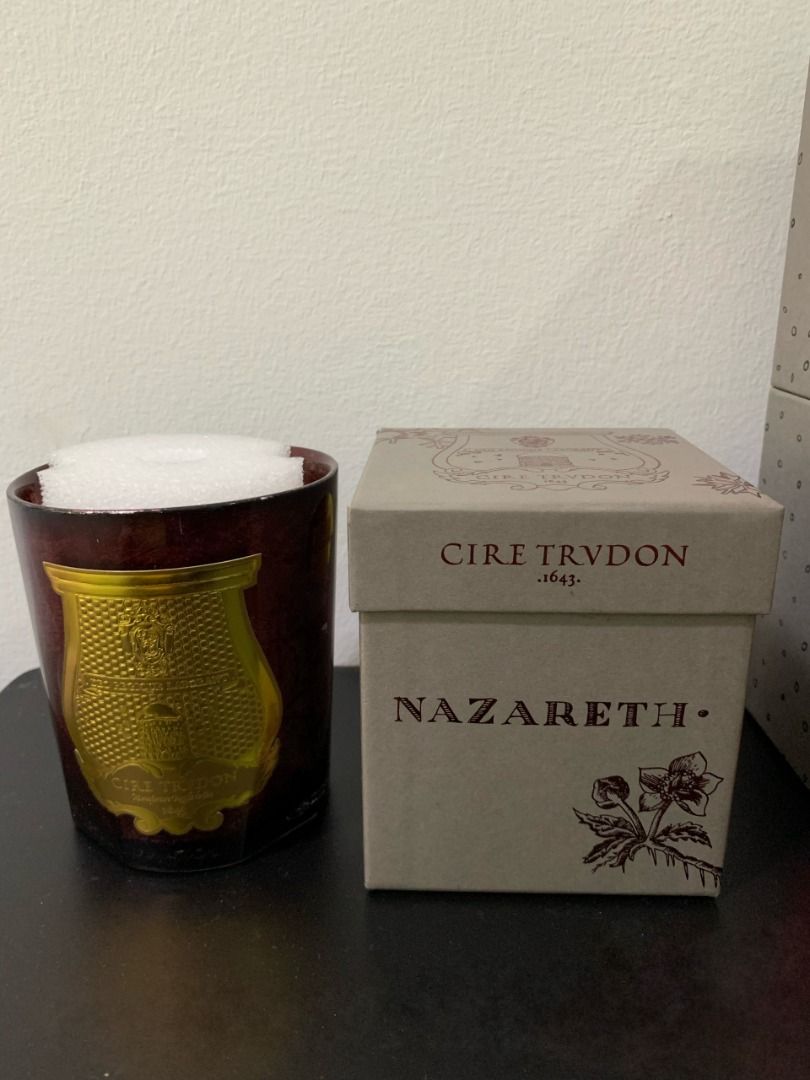 Cire Trudon candle NAZARETH Limited edition, Furniture & Home Living, Home Fragrance on Carousell