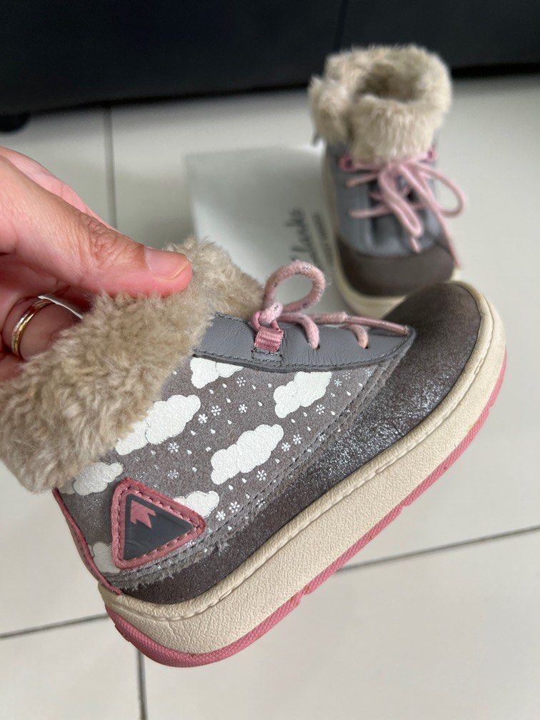 Clarks girls winter best sale boots