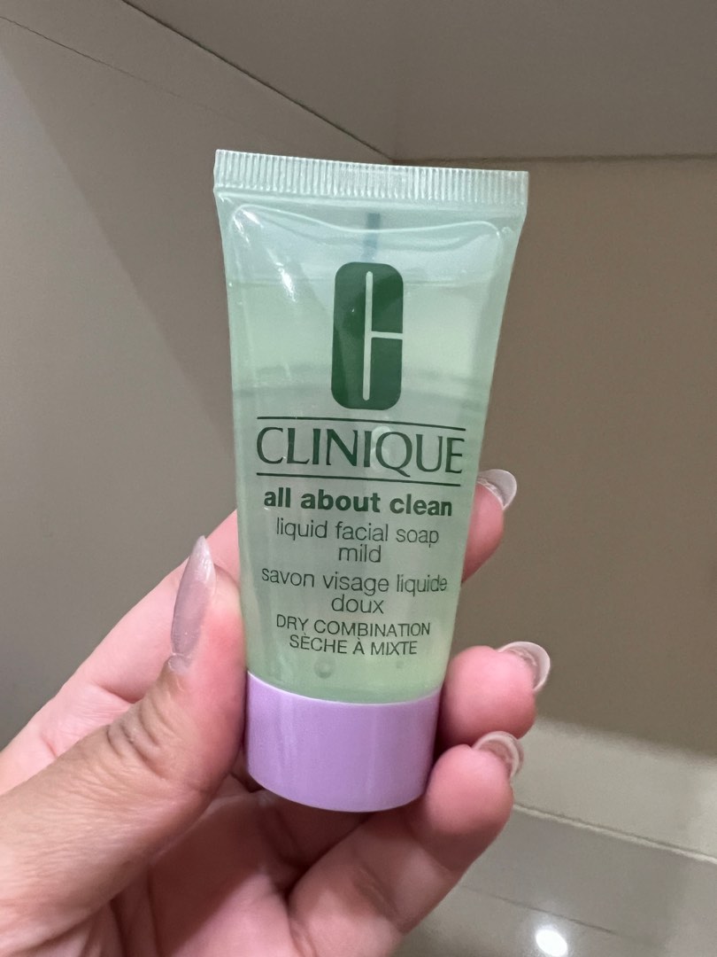 Clinique all about clean liquid facial soap mild 30ml on Carousell