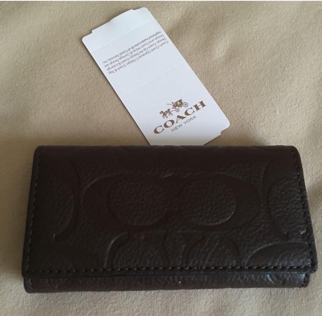 COACH Key Holder, Men's Fashion, Watches & Accessories, Wallets & Card