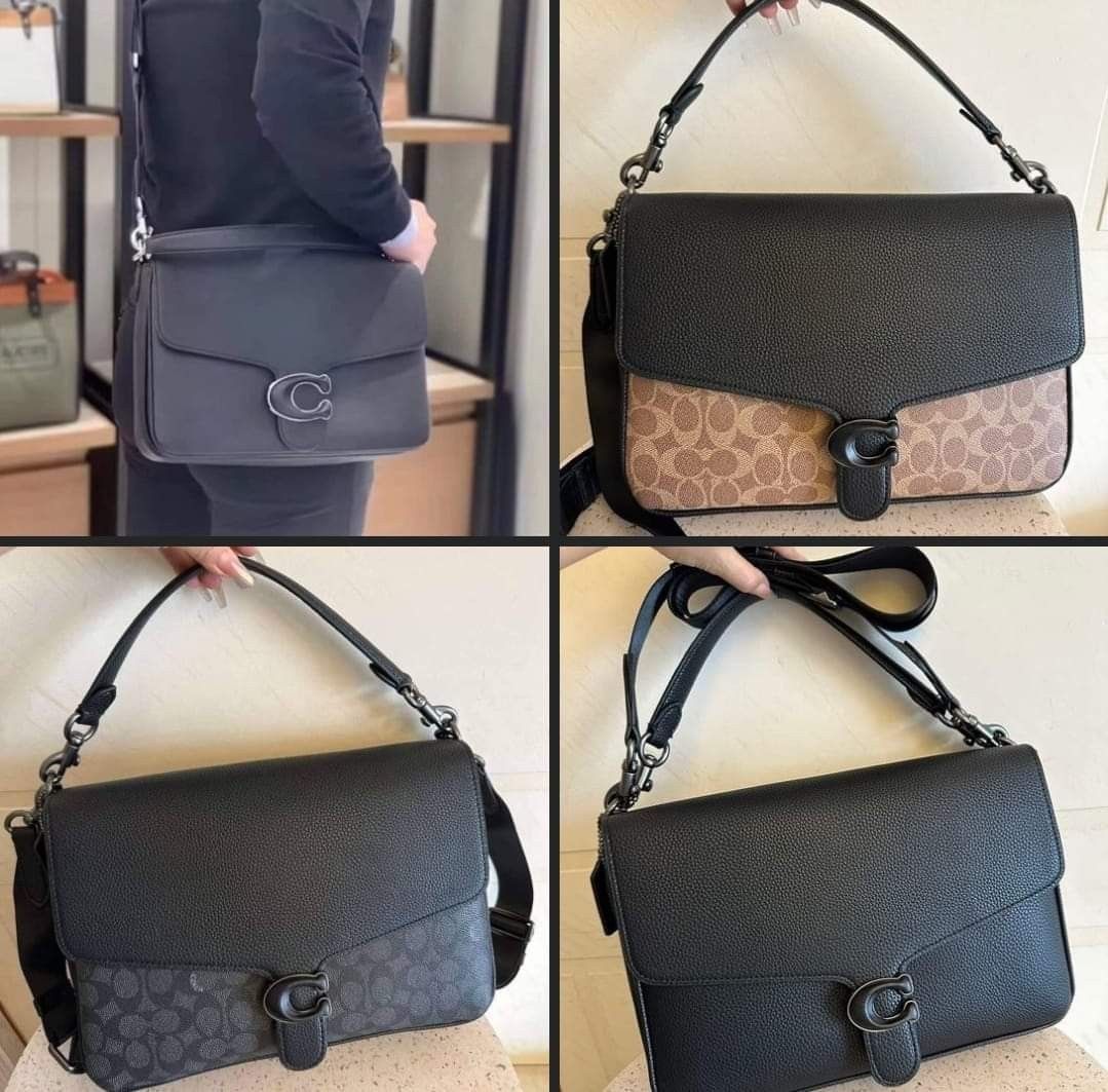 Coach Soft Tabby Messenger In Signature Canvas, Men's Fashion, Bags