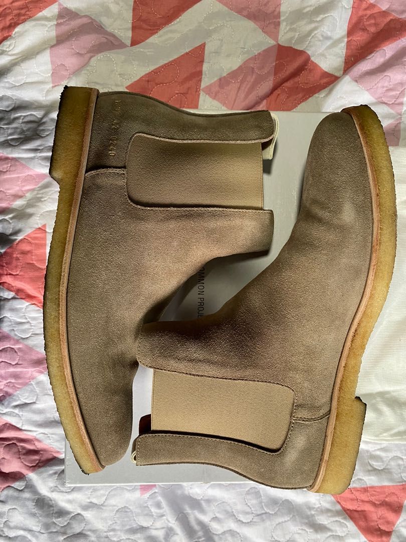 Common projects discount chelsea boots taupe