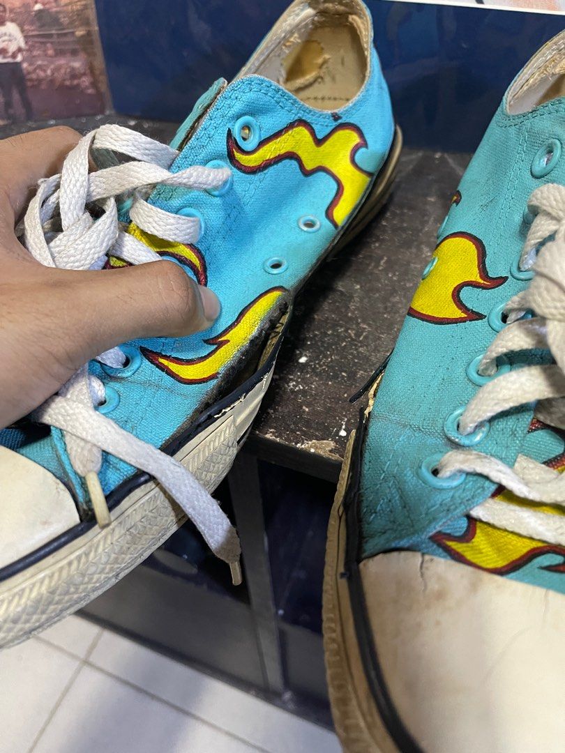 Golf wang flame vans sales