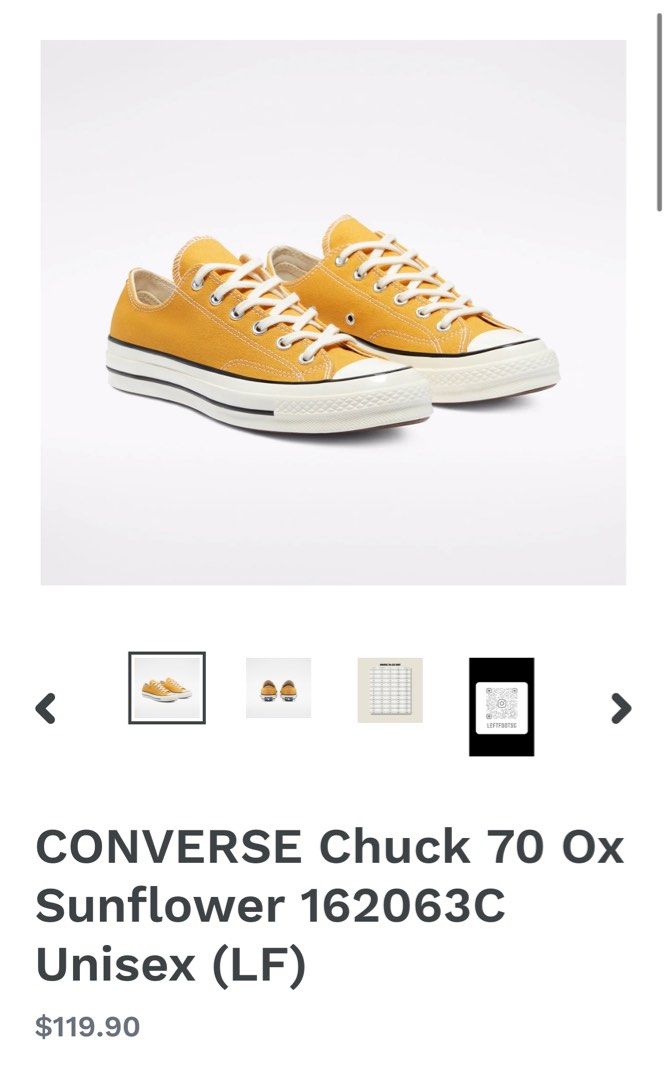 Chuck sales 7 sunflower