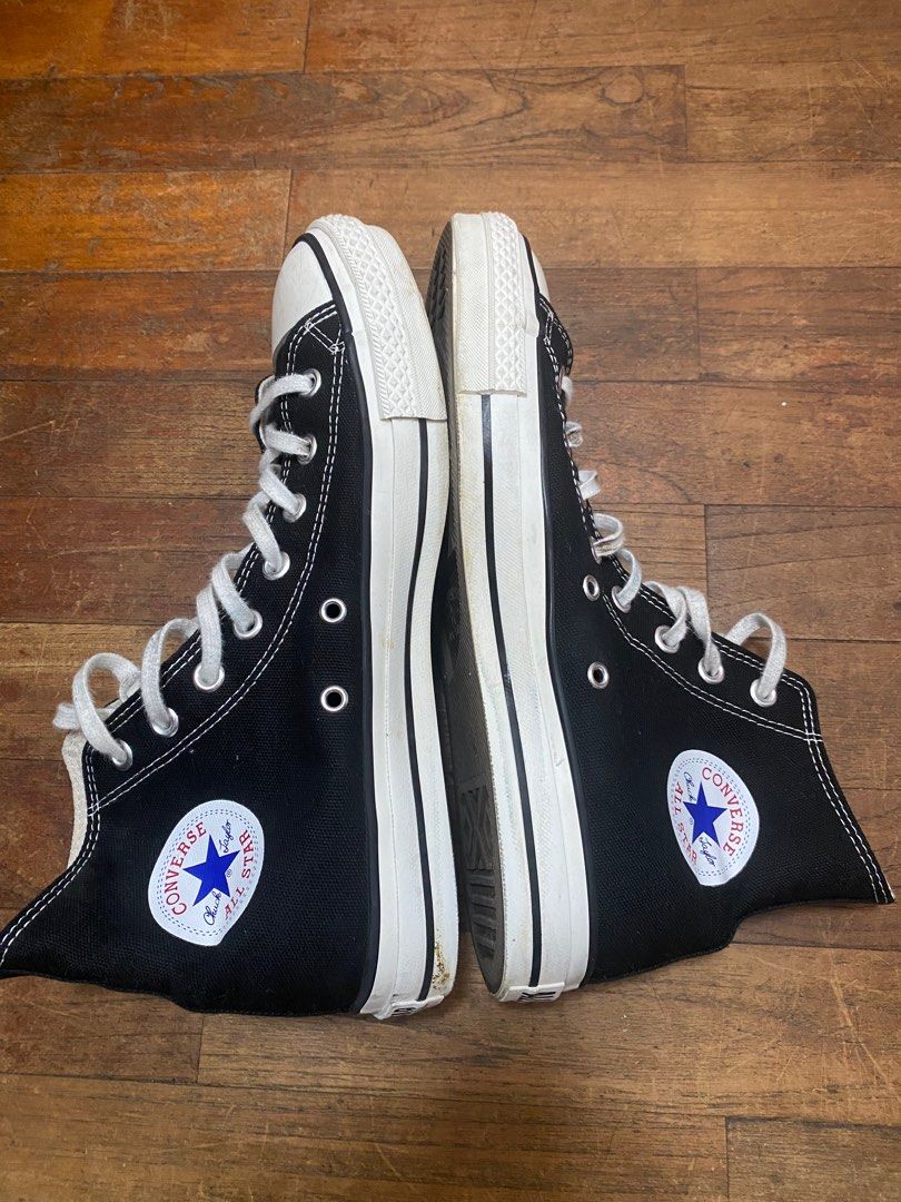 Converse noir haute chuck taylor hot sale