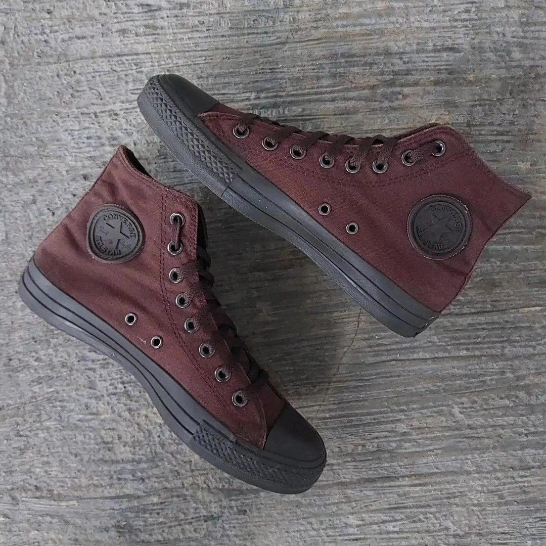 Converse Bordeaux All Star Borchie Bordeaux Brown All Star Bota