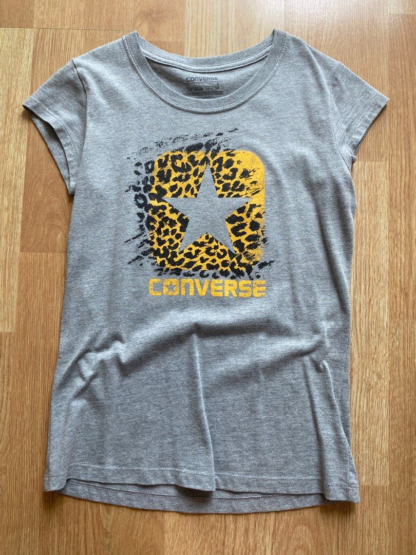 Grey leopard converse hotsell