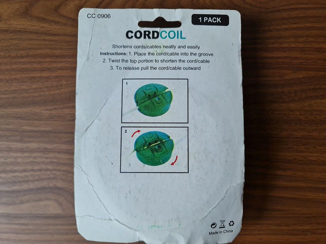 Cord Coil Cable Manager Cord Manager for Cable Organization, Computers