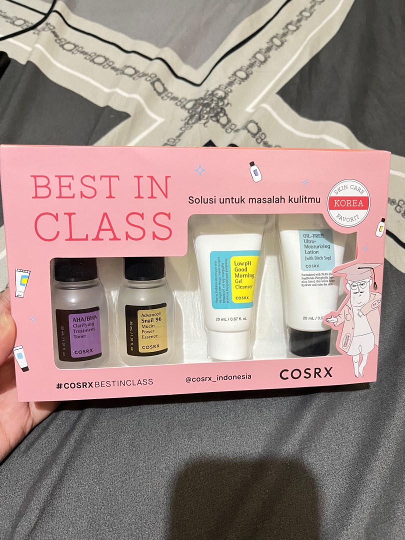 COSRX TRAVEL KIT LENGKAP, Kesehatan & Kecantikan, Kulit, Sabun & Tubuh di Carousell