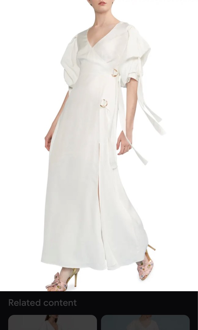 Cynthia rowley wrap top dress