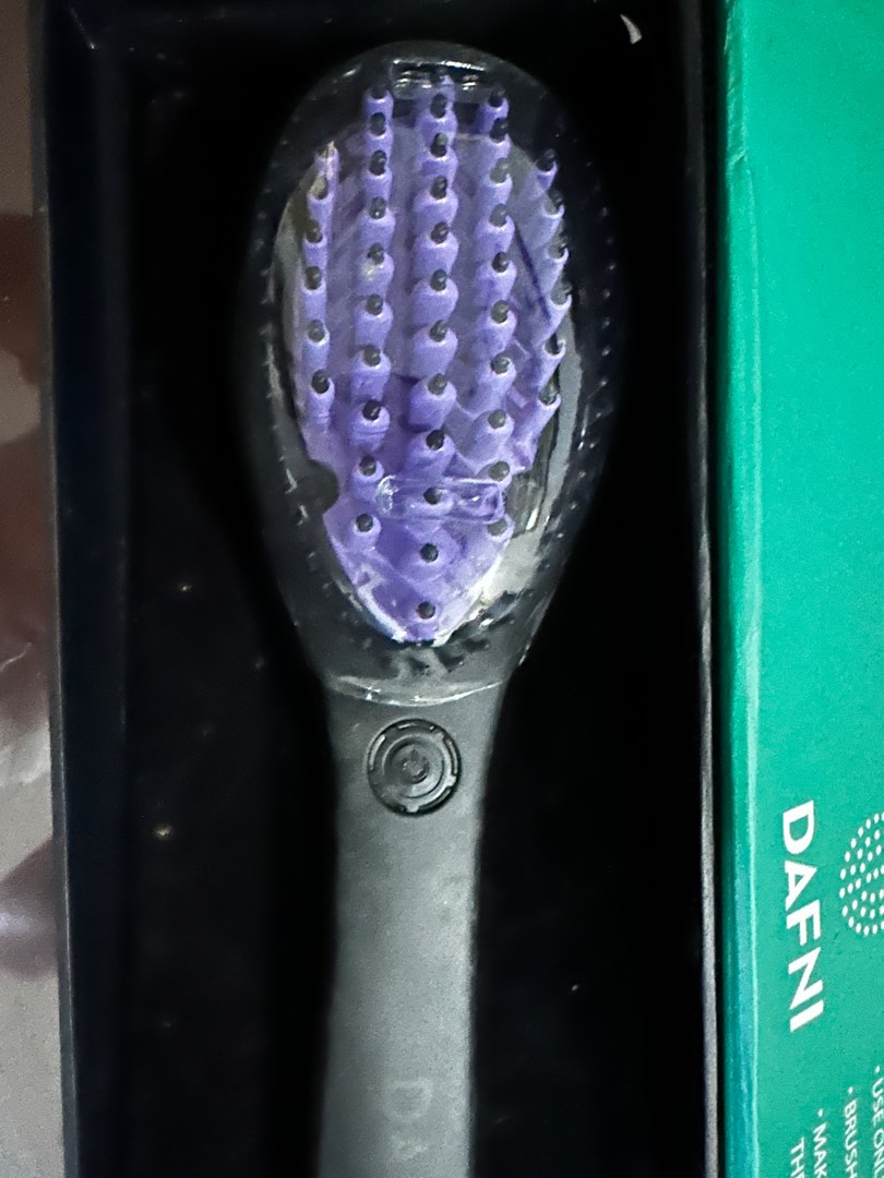 Dafni hair straightening ceramic brush Beauty Personal Care