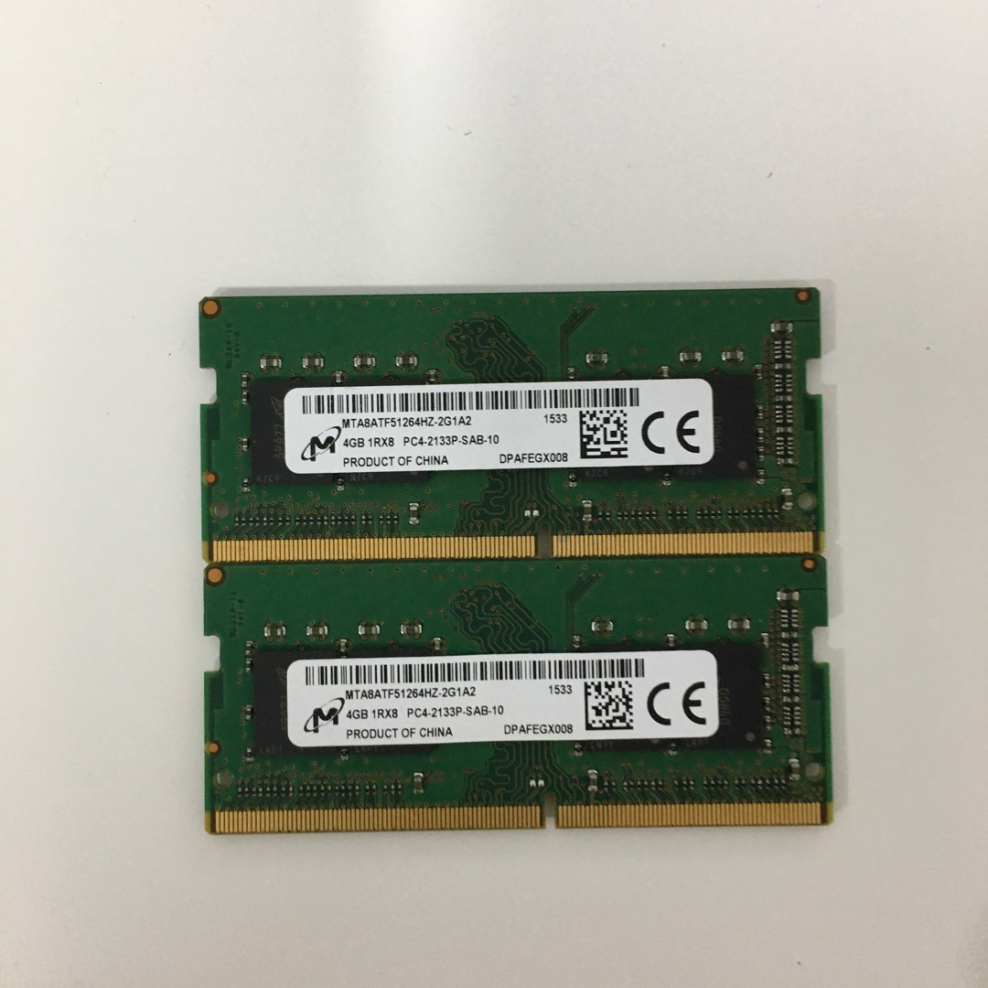 Ram ddr4 2x4gb sale
