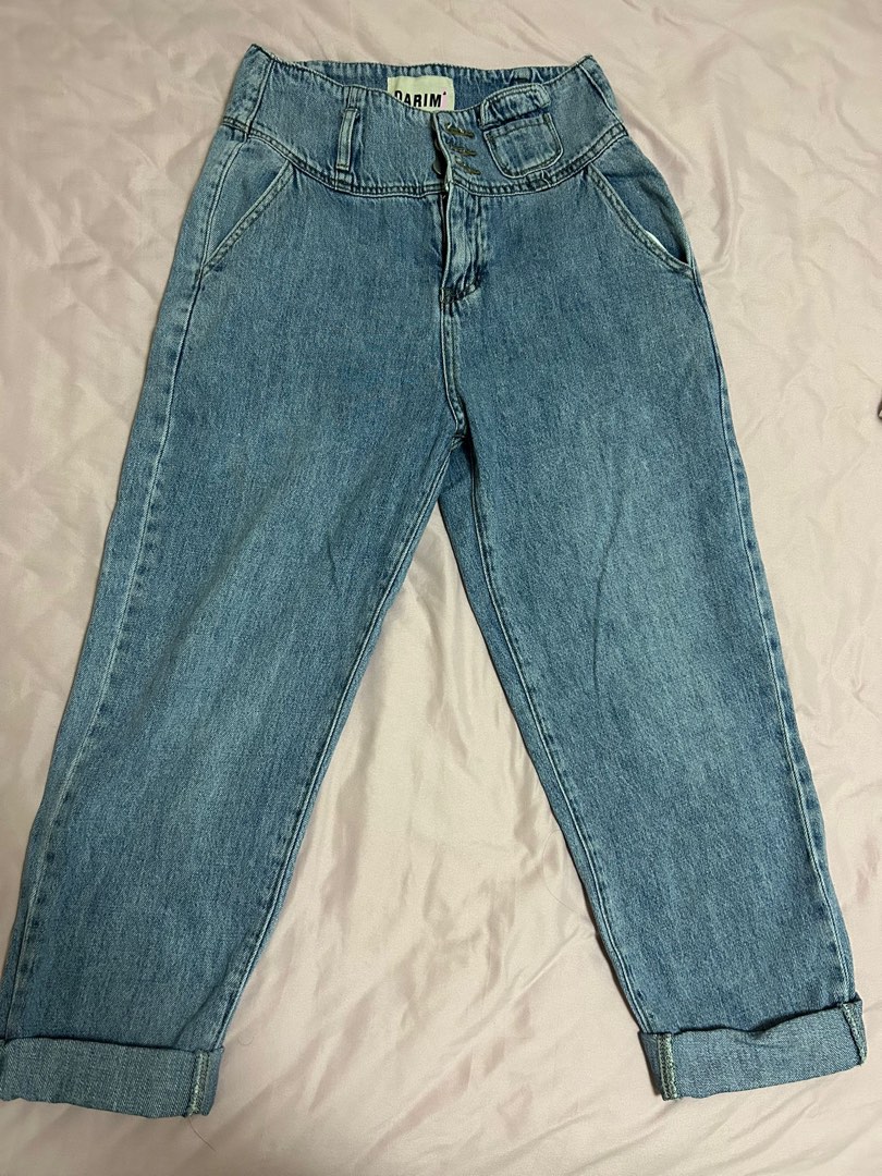Denim Jeans, Women's Fashion, Bottoms, Jeans & Leggings on Carousell