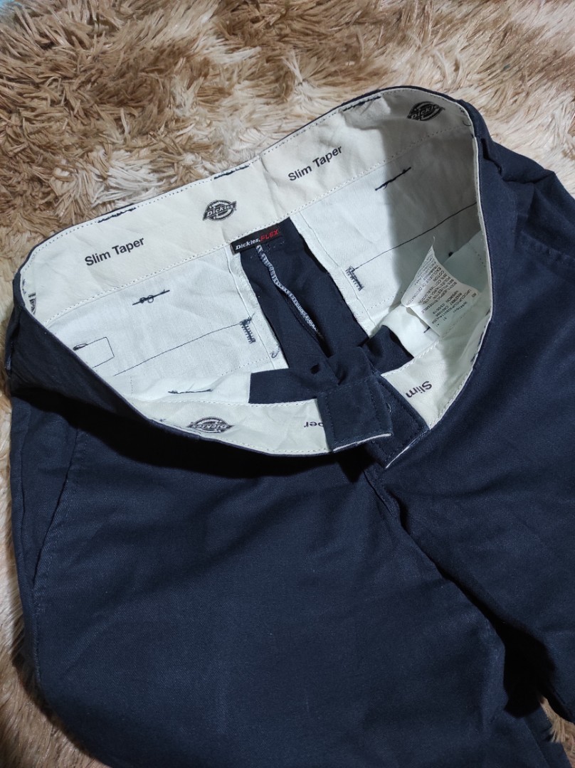 DICKIES SLIM TAPER PANTS, Men's Fashion, Bottoms, Jeans on Carousell