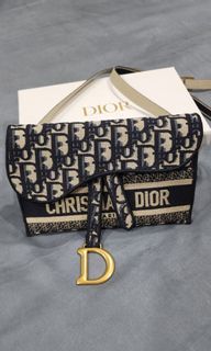 Dior Nano Saddle Pouch (could be used as cardholder or nano crossbody) Grab  in-store or online ✓ @paylatermys / credit card / e-wallet…