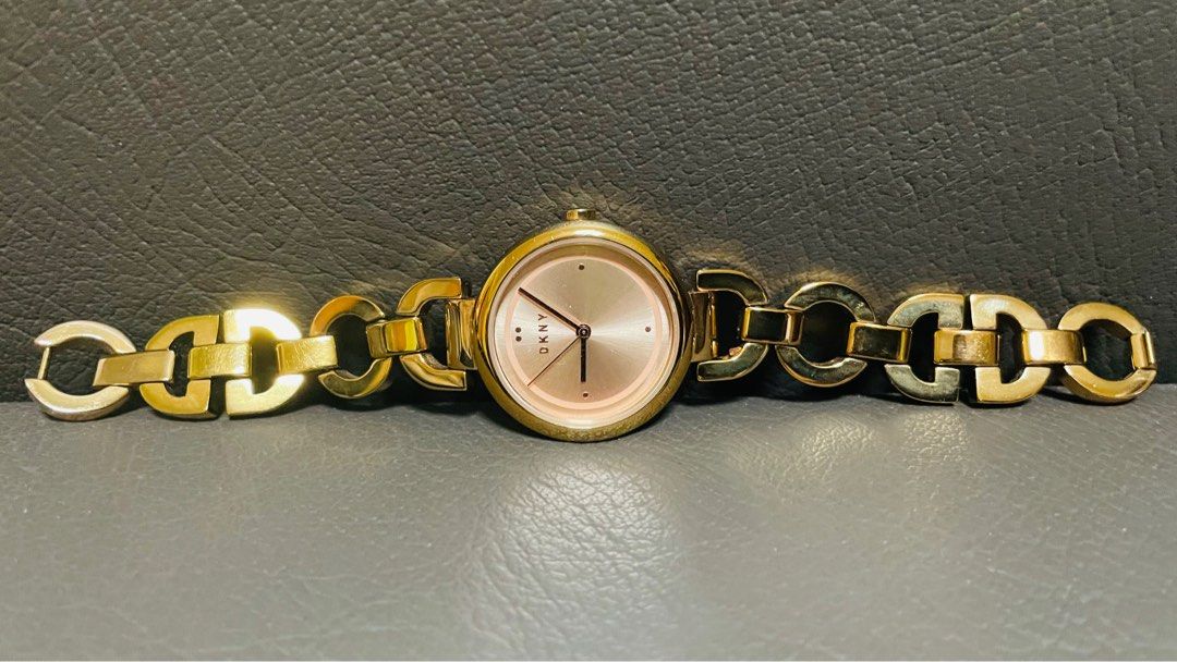 Dkny rose gold ladies watch online
