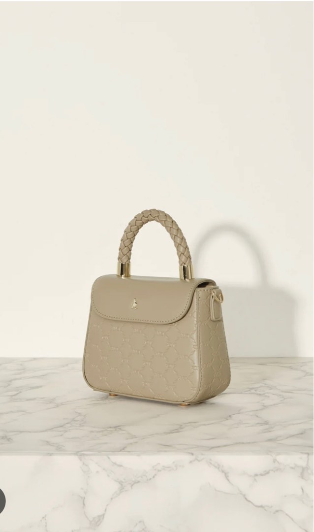 dUCk Diyana Micro Ikatan Bag in Taupe, Women's Fashion, Bags & Wallets