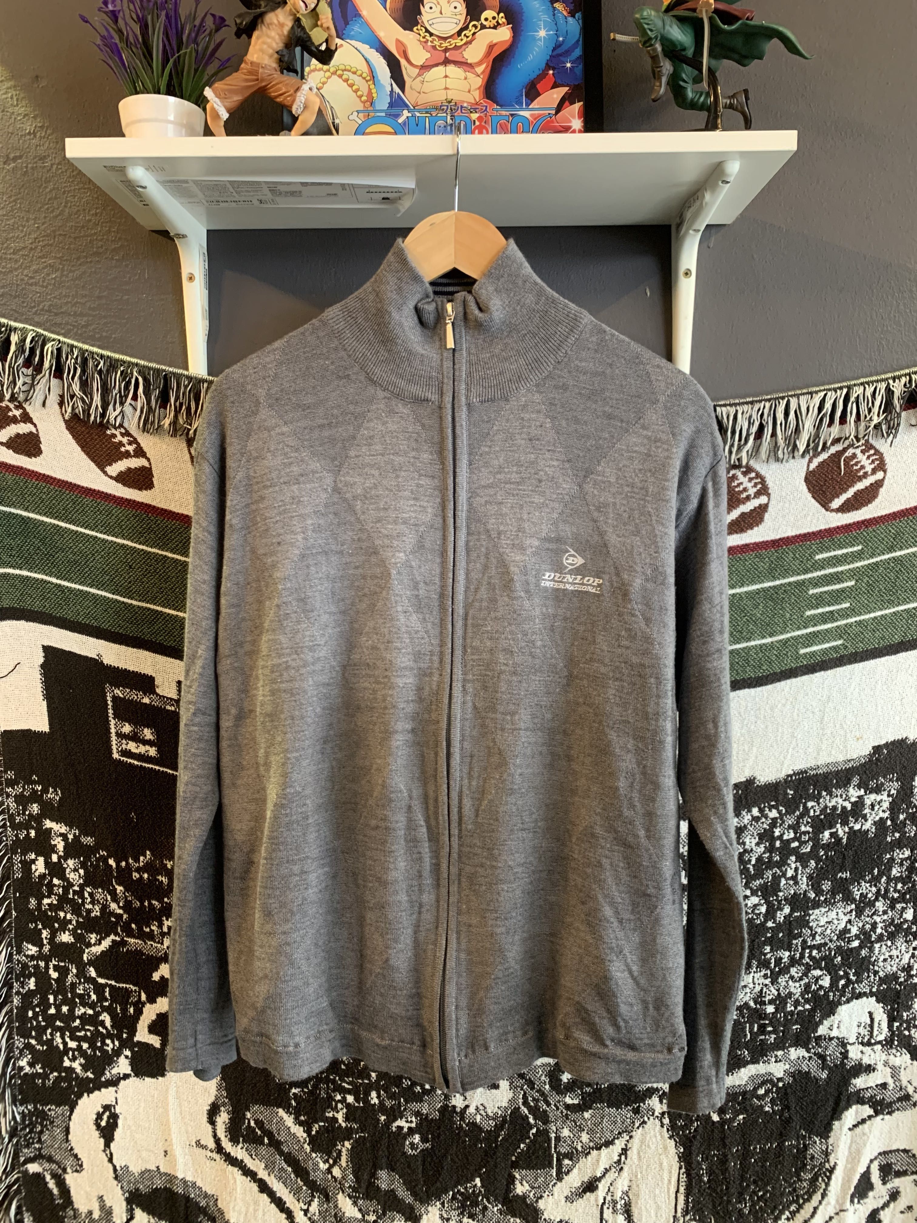 dunlop sweater jacket Men s Fashion Activewear on Carousell