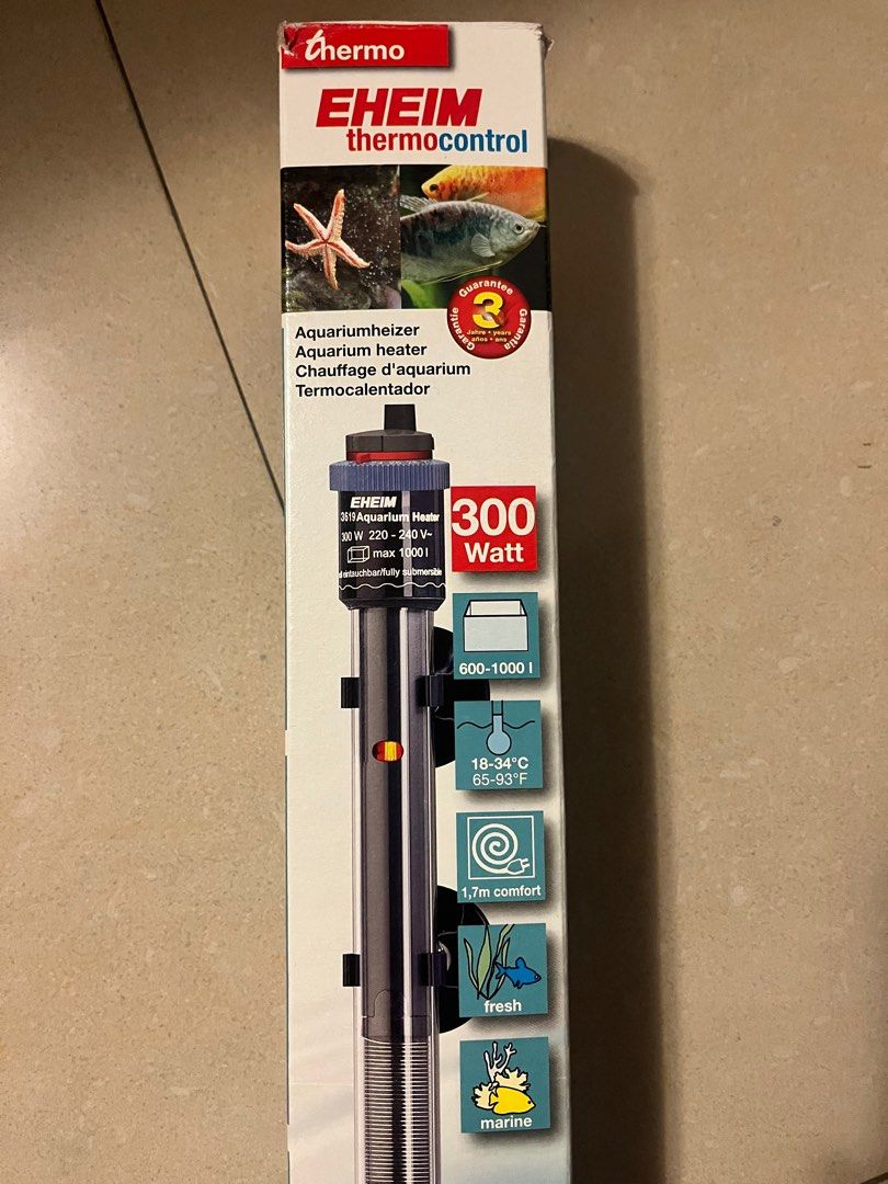EHEIM JAGER AQUARIUM HEATER 300, Pet Supplies, Homes & Other Pet
