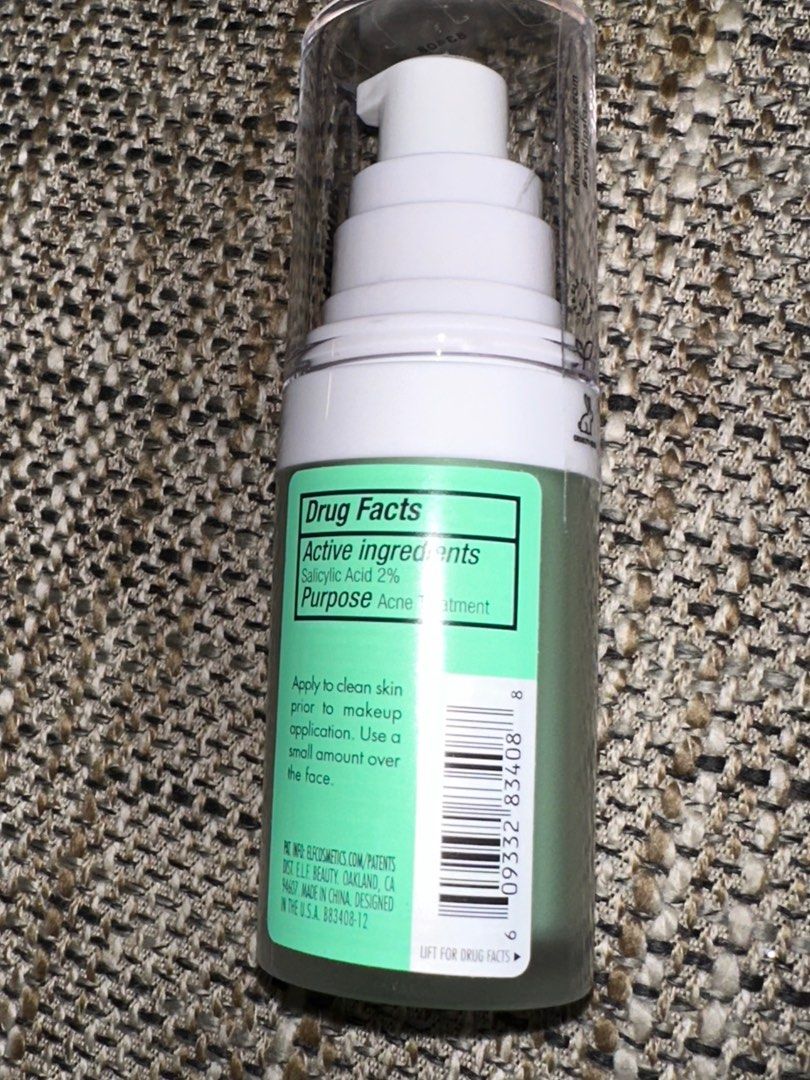 Elf Blemish Control Face Primer with Salicylic Acid, Beauty & Personal