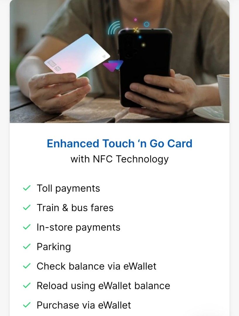Enhanced Touch ‘n Go Card with NFC Technology, Hobbies & Toys, Travel ...