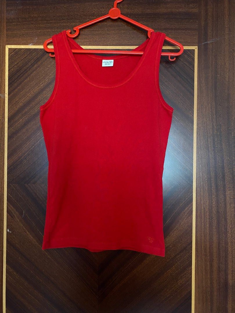 Red tank top womens sale