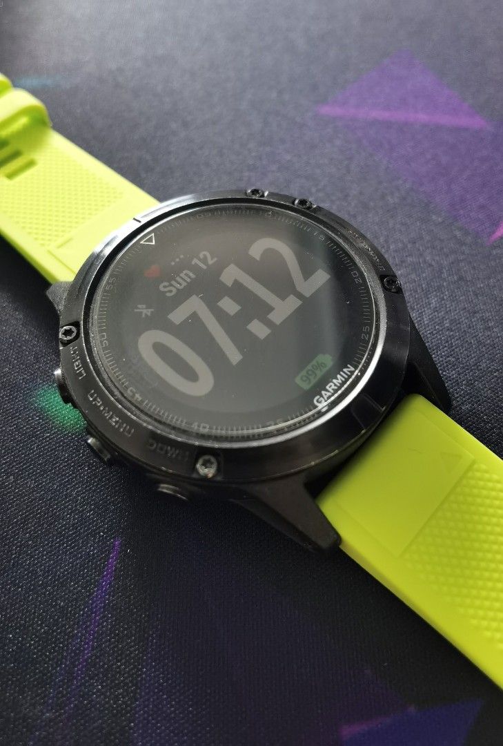 Fenix 5 Sapphire Crystal