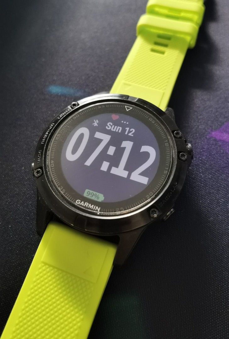 Garmin fenix 5 yellow band online