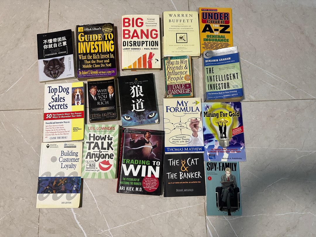 Financial and personal development books, Hobbies & Toys, Books ...