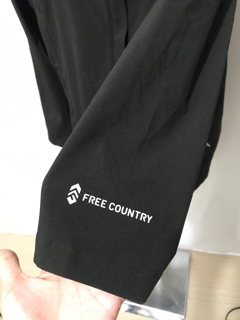 Free country waterproof rain jacket on Carousell